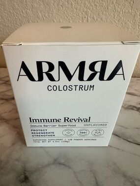 NIB - ARMRA Colostrum Immune Revival Unflavored - 120 servings